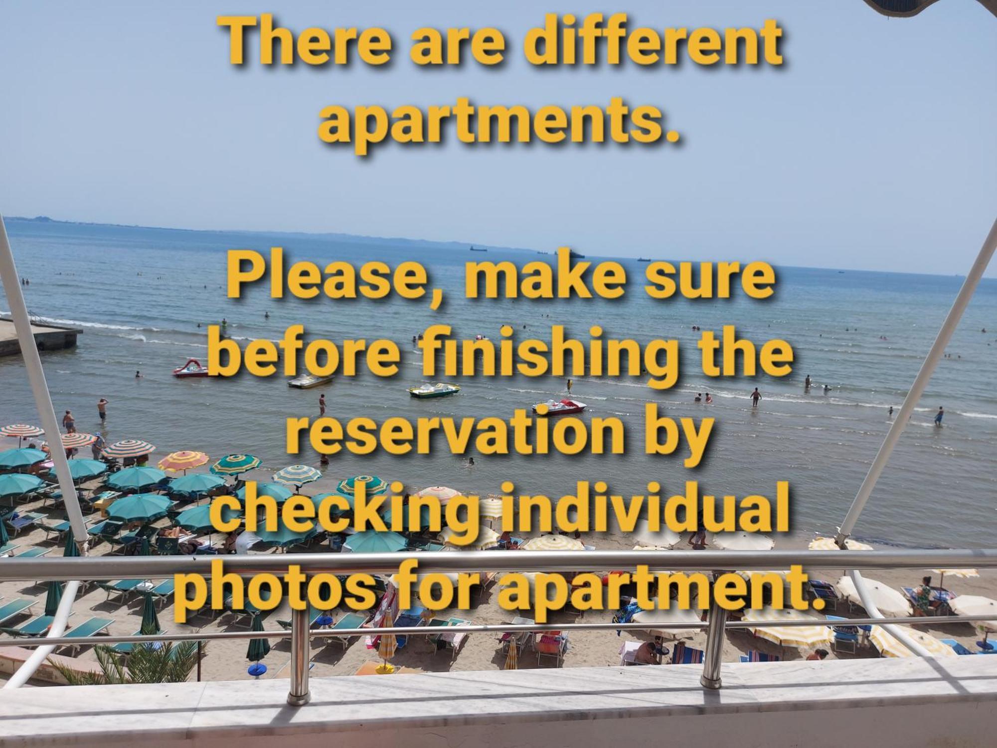 Bral Apartments 8 Two-Bedroom Beachfront Durrës 外观 照片